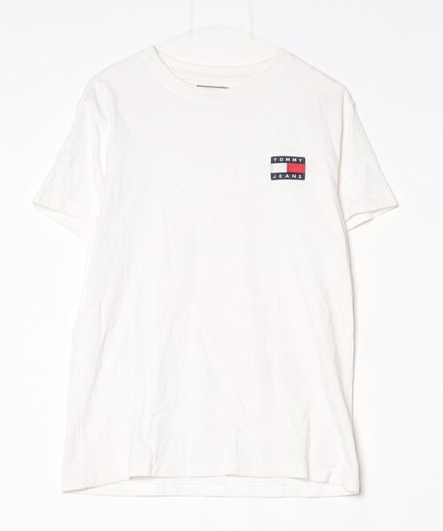 TOMMY JEANS（トミー・ジーンズ） 半袖Tシャツ SMALL ホワイト メンズ 