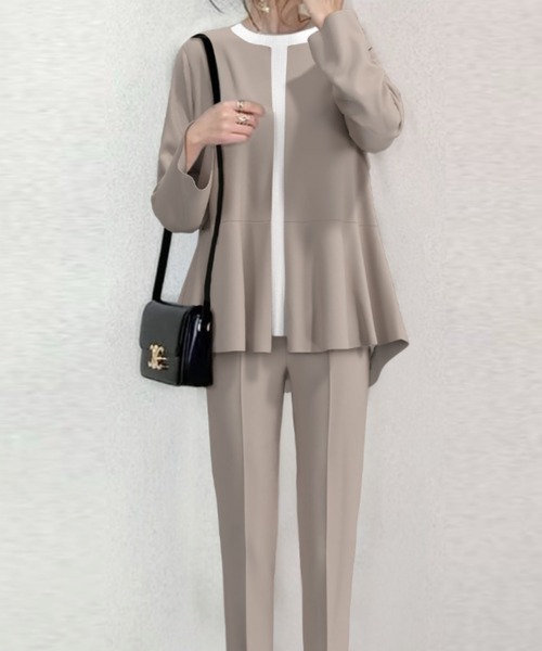 VIBGYOR セットアップ FReePLACe/2点セット ノーカラージャケット