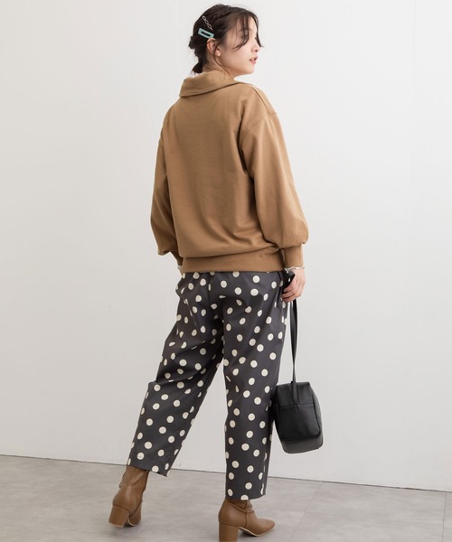 「POU DOU DOU」 スウェットカットソー 3 アイボリー レディース_画像5