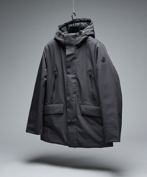 ダウンジャケット ダウン 「CAPE HORN」NOLASCO フーデット ダウンジャケット / ダウンコート メンズ レディースの画像