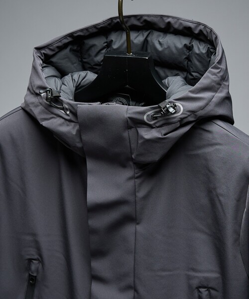 ダウンジャケット ダウン 「CAPE HORN」NOLASCO フーデット ダウンジャケット / ダウンコート メンズ レディースの画像