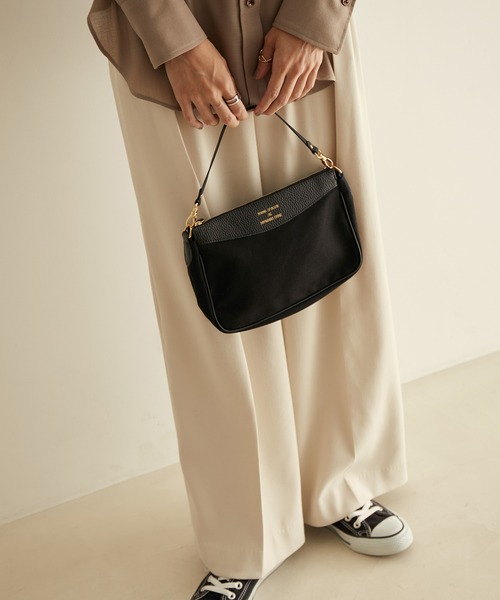 「YOUNG&OLSEN The DRYGOODS STORE」 ハンドバッグ FREE ブラック レディース_画像2