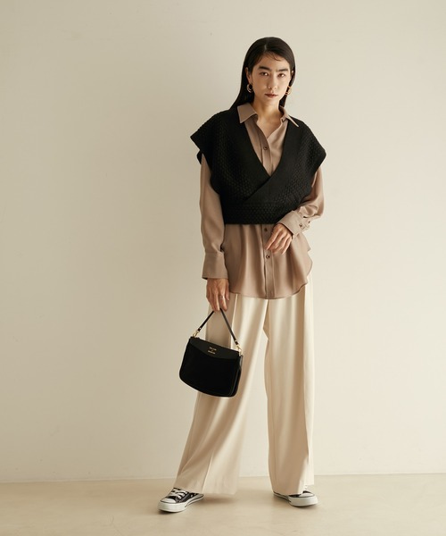 「YOUNG&OLSEN The DRYGOODS STORE」 ハンドバッグ FREE ブラック レディース_画像5