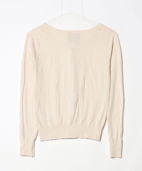 「CYNTHIA ROWLEY」 ニットカーディガン 2 ベージュ レディース_画像2