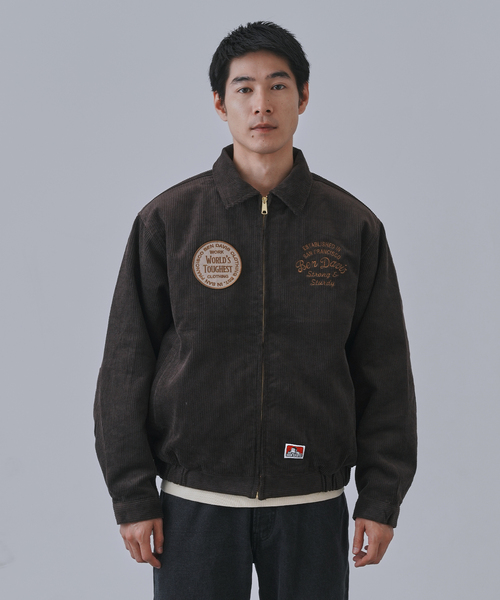 BEN DAVIS コーデュロイジャケット M ネイビー BEN DAVIS コーデュロイジャケット M ネイビー BEN DAVIS(ベンデイビス