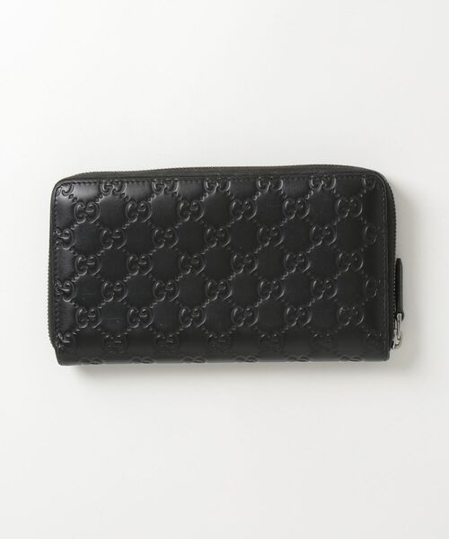 GUCCI（グッチ） シマ オーガナイザー ラウンドファスナー 長財布