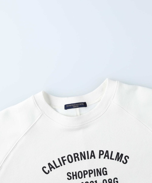 「HONEYSUCKLE ROSE」 スウェットカットソー L ホワイト レディース_画像2