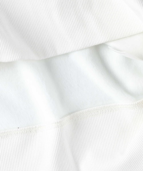 「HONEYSUCKLE ROSE」 スウェットカットソー L ホワイト レディース_画像4