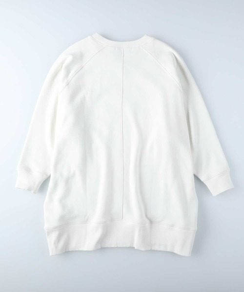 「HONEYSUCKLE ROSE」 スウェットカットソー L ホワイト レディース_画像8