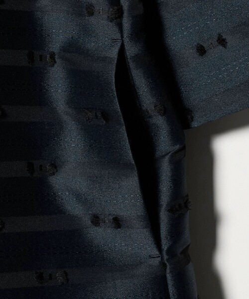 美品 UNITED ARROWS リボンカットジャガードコートジャケット 定価6 リボン カットジャガード コート