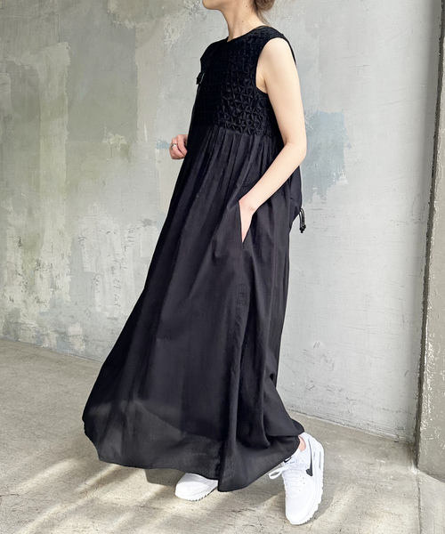 「Spick \u0026 Span」 ノースリーブワンピース 38 ピンク レディースの画像