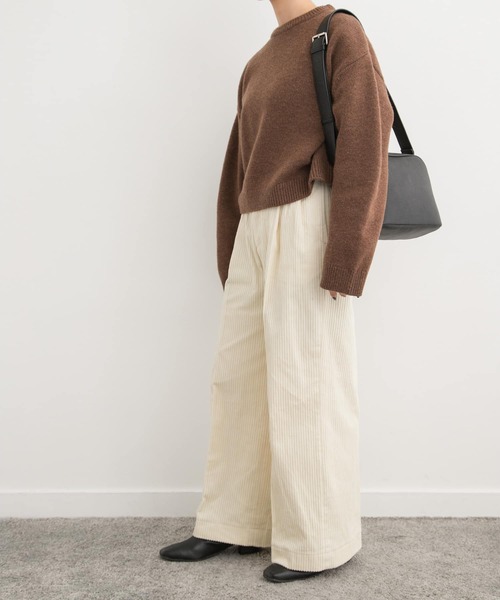 「URBAN RESEARCH DOORS」 コーデュロイパンツ MEDIUM アイボリー レディース_画像7