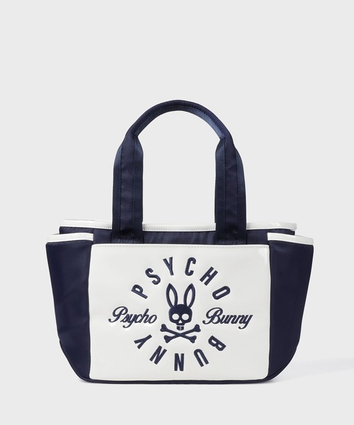 PSYCHO BUNNY ロゴ入りバッグ LOGOART Round Bag (Psycho Bunny Bag) | PSYCHO BUNNY PBMG6AB7