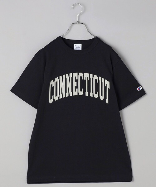 「FREAK'S STORE」 「champion」半袖Tシャツ LARGE オフホワイト レディース_画像9