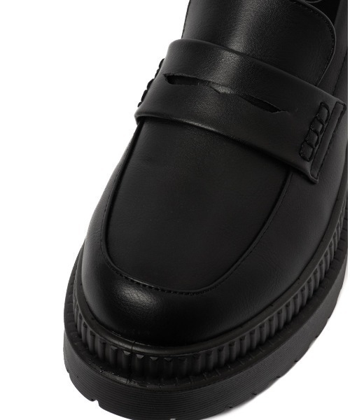 「R&E」 シューズ M ブラック レディース_画像4