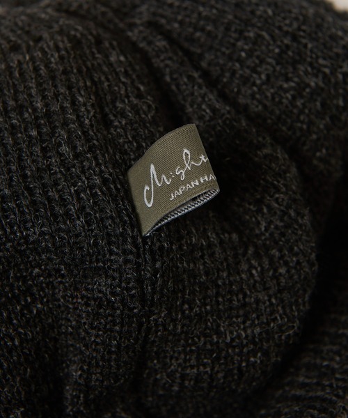 「Mighty Shine」 ニットキャップ FREE ネイビー メンズ_画像6