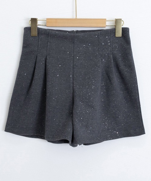 miniministore（ミニミニストア） パンツ ラメツイード風ショート