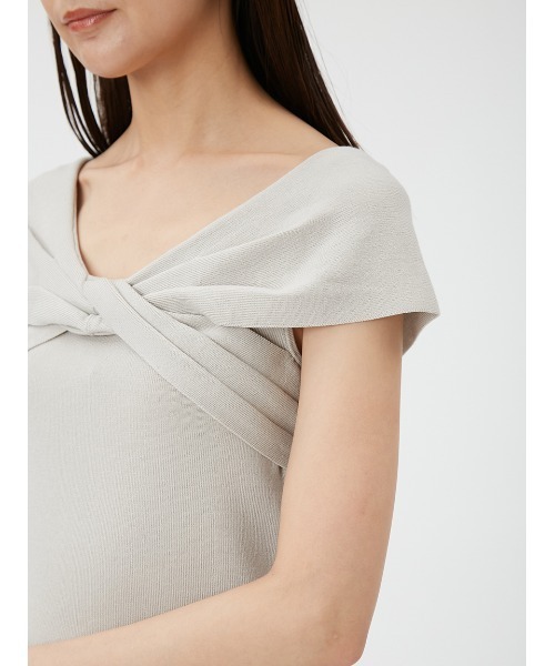 「FRAY I.D」 ノースリーブニット FREE ラベンダー レディース_画像7