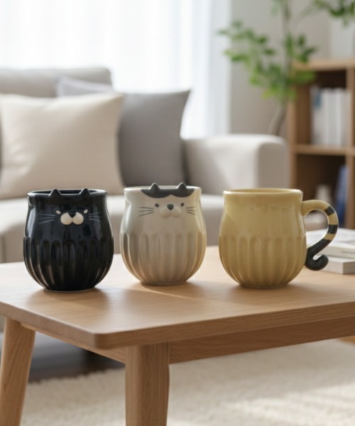 タンブラー アニマルマグ Animal Mug しのぎのねこ マグカップ