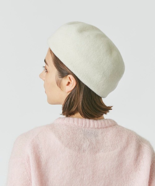 「Chapeau d' O」 ベレー帽 FREE ブラック レディース_画像3