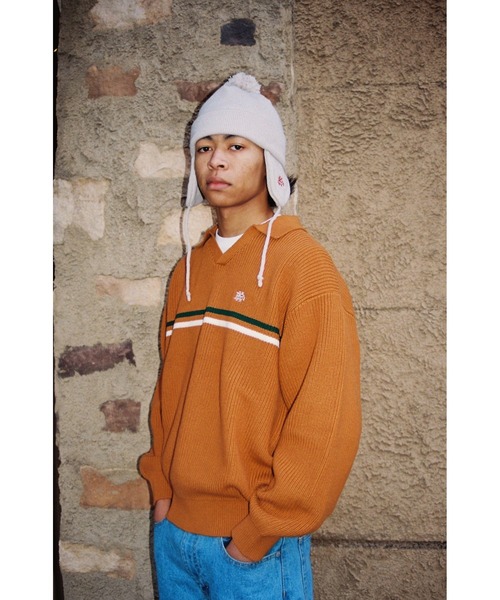 「KEBOZ」 長袖ニット M ブラック メンズ_画像8