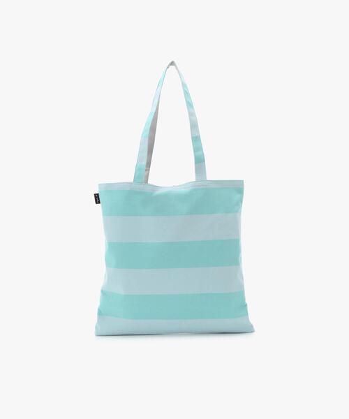 agnes b.（アニエスベー） トートバッグ 細ボーダー コットン