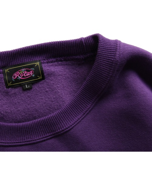 「ROTAR」 スウェットカットソー SMALL ブラック メンズ_画像6