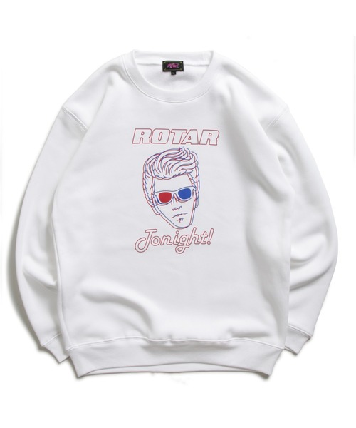 「ROTAR」 スウェットカットソー SMALL ブラック メンズ_画像8