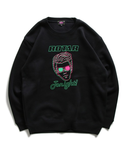 「ROTAR」 スウェットカットソー SMALL ブラック メンズ_画像9