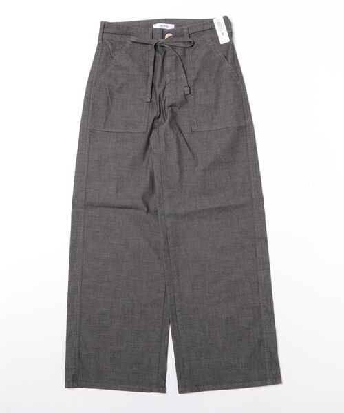 ワイドパンツ ジーンズ デニム デニムパンツ レディースの画像