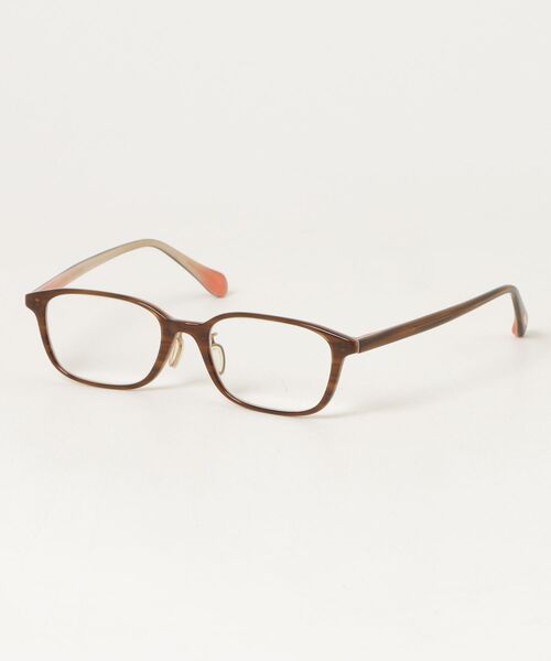「OLIVER PEOPLES」 メガネ - ブラウン レディース