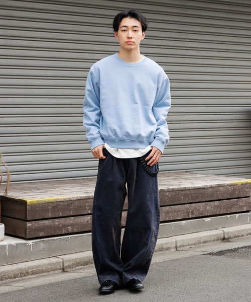 BRIEFING ブルーグレー トレーナー BRIEFING (ブリーフィング) ゴルフウェア(トップス) メンズ SIZE M