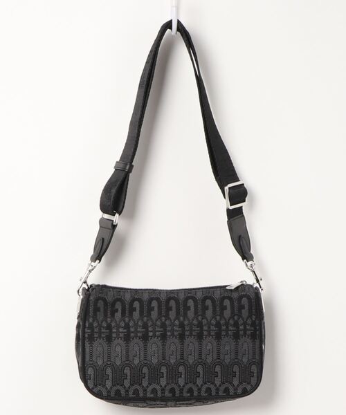 「FURLA」 ショルダーバッグ ONE SIZE ブラック×グレー レディースの画像