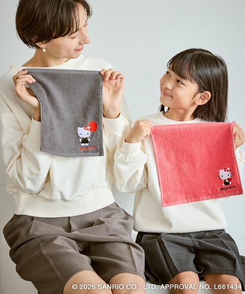 ハンカチ 「ROPE' PICNIC×ハローキティ」タオルハンカチ レディース