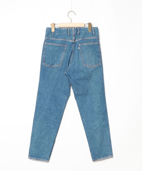 「WESTOVERALLS」 デニムパンツ - ネイビー メンズの画像