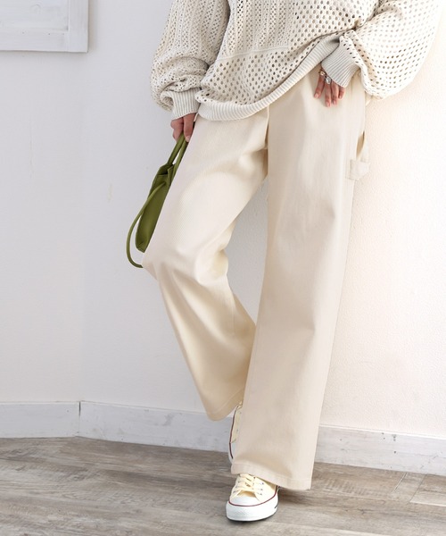 「Java」 デニムパンツ LARGE ブルー レディース_画像5