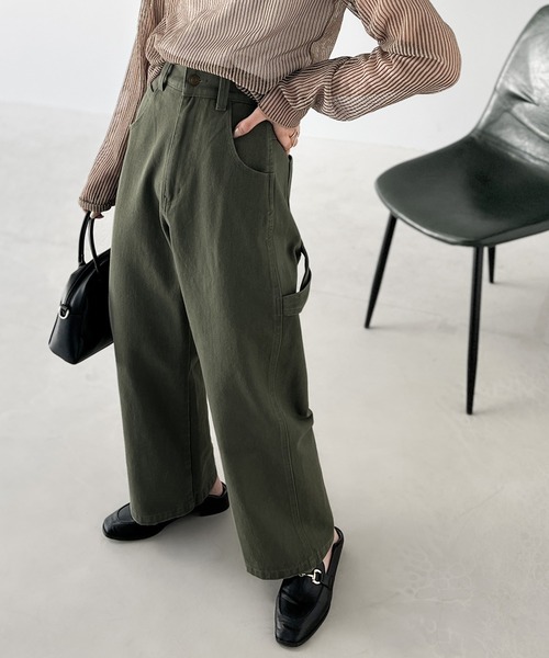 「Java」 デニムパンツ LARGE ブルー レディース_画像6