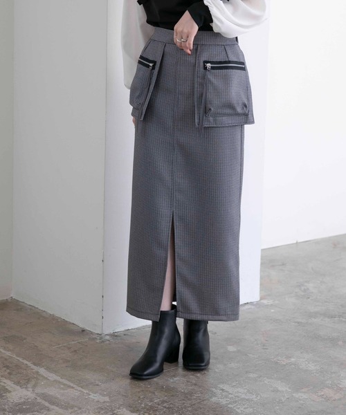 「Eimee Law」 タイトスカート 38 ベージュ レディース_画像6