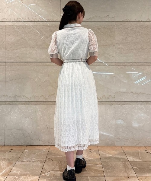 本日8/11迄出品✨️45R*テンセルのレイレイノースリーブトップ ホワイト　L 99サイズ】 北欧デザインのレースカーテン（TAIMI） ＜2枚組／1枚