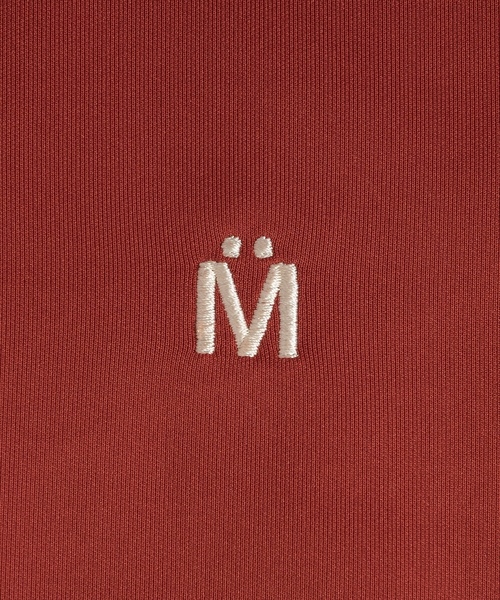 「MUHET」 ジャージブルゾン X-LARGE ブラウン レディース_画像3