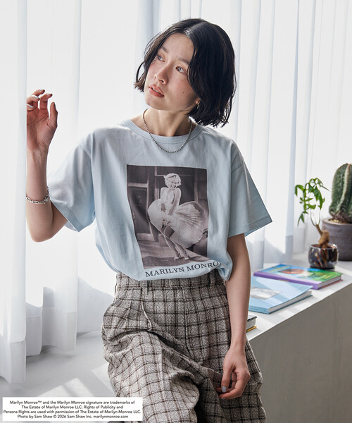 830　新品！　マリリンモンロー　Tシャツ FREAK'S STORE（フリークスストア） tシャツ マリリン・モンロー THE