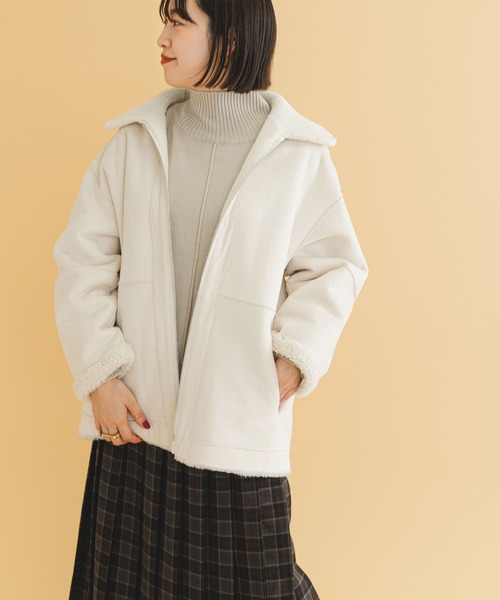 「ITEMS URBANRESEARCH」 ブルゾン FREE チャコールグレー レディースの画像