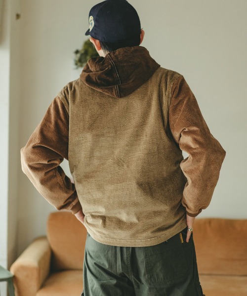 「gym master」 マウンテンパーカー MEDIUM ベージュ メンズ_画像6