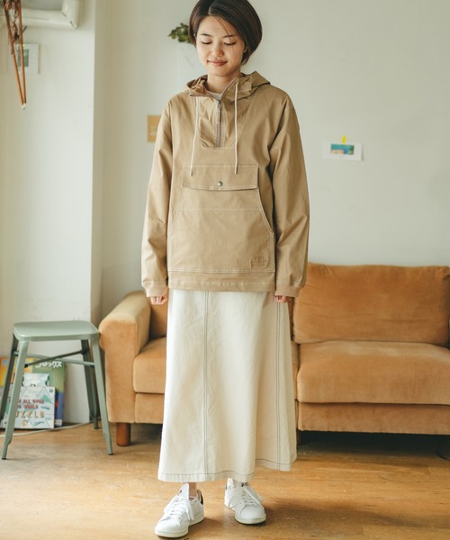 「gym master」 マウンテンパーカー MEDIUM ベージュ メンズ_画像8