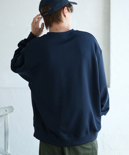 「SIDEWAY STANCE」 スウェットカットソー LARGE ブラック メンズ_画像3