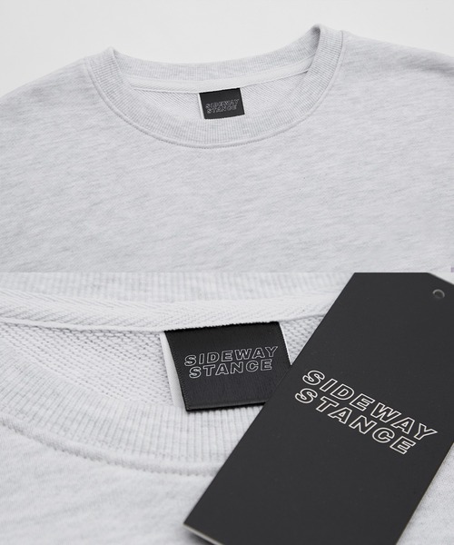 「SIDEWAY STANCE」 スウェットカットソー LARGE ブラック メンズ_画像8