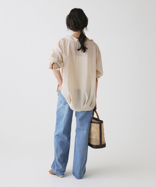 uvカット ブラウス シャツ 「多機能素材」ボトルネックブラウス レディースの画像