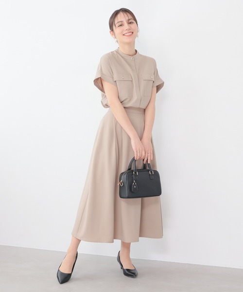 GLACIER lusso（グラシアルッソ） ロング スカート 夏 「美冷・接触冷