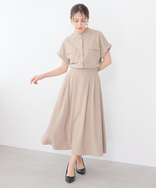 GLACIER lusso（グラシアルッソ） ロング スカート 夏 「美冷・接触冷