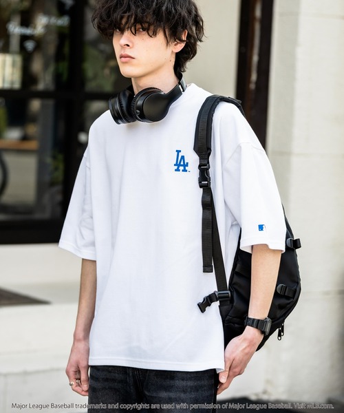 MLB tシャツ メジャーリーグベースボール 接触冷感UVカットオーバー